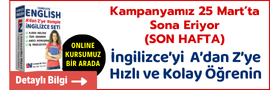 İngilizce Türkçe Sözlük